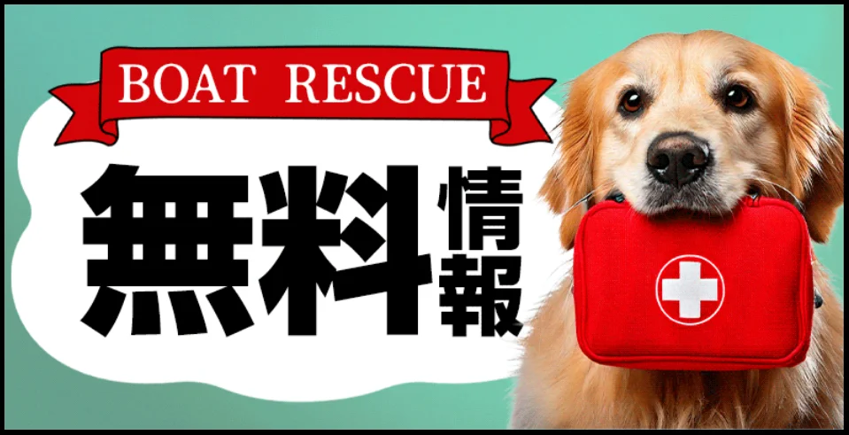 ボートレスキューの無料情報