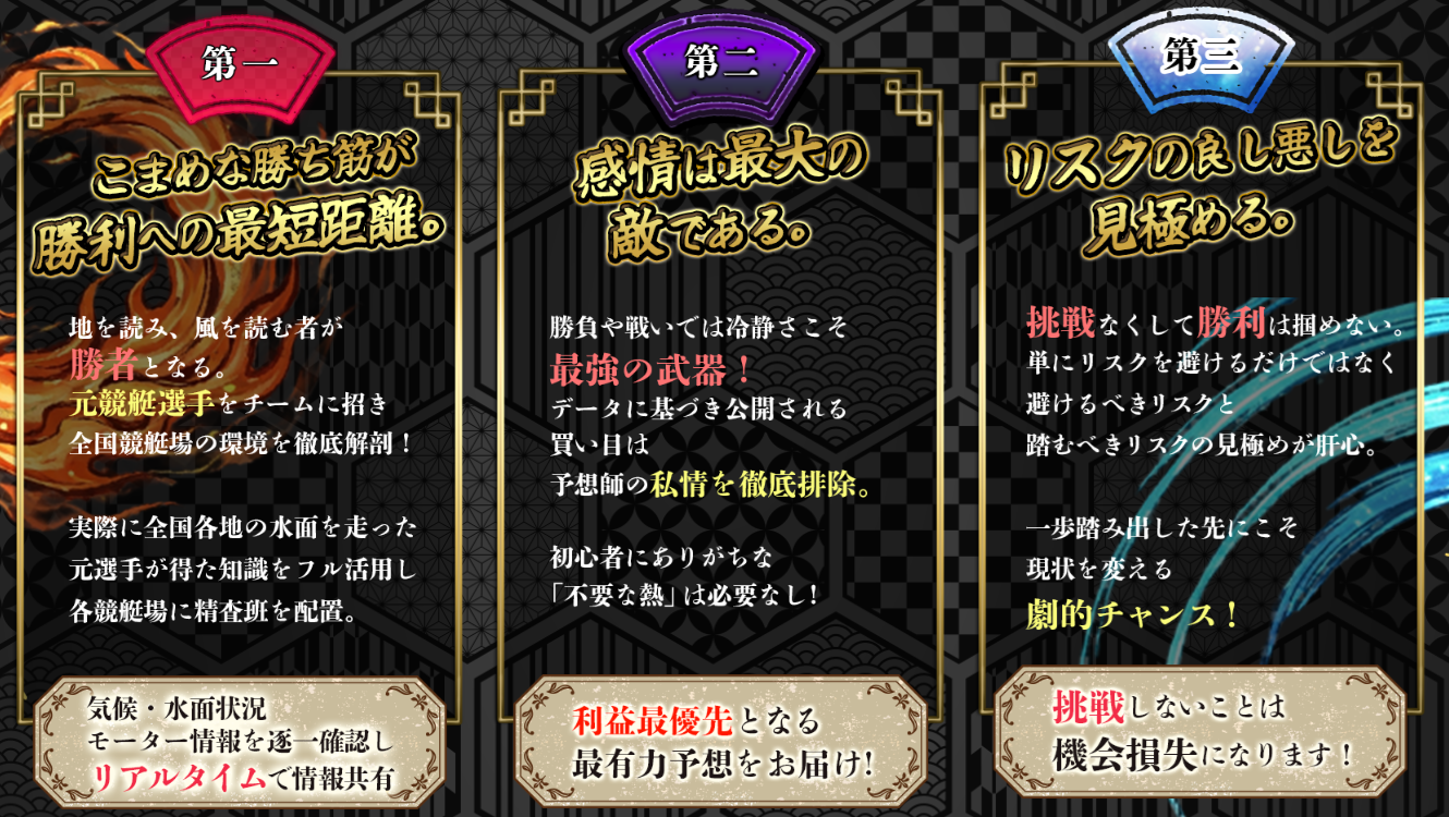 競艇いろはの特徴