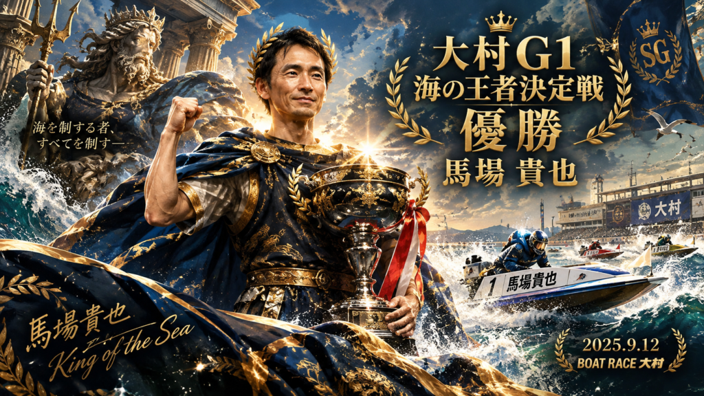 大村G1海の王者決定戦2026馬場貴也