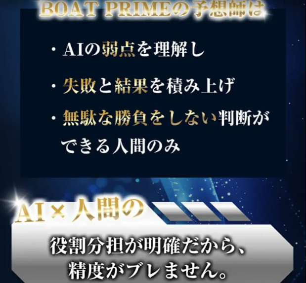 ボートプライムの特徴