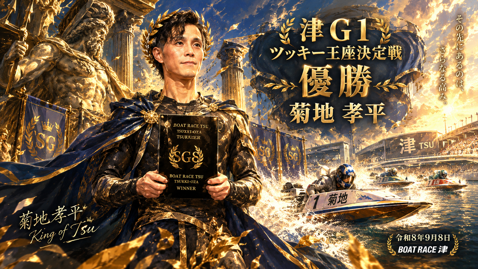 津G1ツッキー王座決定戦2026菊地孝平